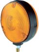Hella Amber Side Indicator Lamp 1224/V Double Sided Round 108mm