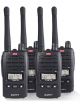 GME Tx675 2W Quad Pack Uhf Cb Handheld Radio 80 Channel Complete Pk