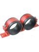 Proflow Fuel Pump Dual Mount Dual Bosch 044 Bracket, Red