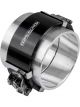 Proflow Tubing Coupler, Quick Release Clamp Assembly, Black Anodis