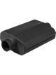 Proflow Muffler, Black Flow Chamber 2-1/2in. Center Inlet To 2-1/2