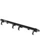 Proflow Fuel Rails Kit, Billet Aluminium, Anodised Black, Commod