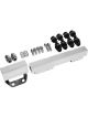 Proflow Fuel Rails Kit, Billet Aluminium, Chrome, Mazda Rotary S