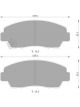 Bosch Brake Pad Front Set