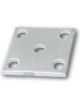 ARK Fish Plate Heavy Duty U- Bolts From 45-50mm 60mm Leaf Galvanised