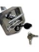 Ark Trailer T Lock Zinc Finish with Rubber Cover For Canopies and Toolboxes