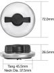 Tridon Fuel Cap Non Locking