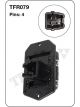Tridon Heater Fan Resistor