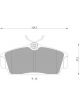 Bosch Brake Pad Front Set