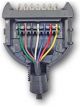 ARK Ezi-Connect 7 Pin Flat Trailer Plug Plastic Common All States For -2 Bulk