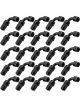 Proflow Bulk Pack 90 Degree Hose End -08AN Hose to Female, Bla