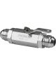 Proflow Valve, Shut-Off, Aluminium, Silver, -8 AN Male Threads, E