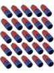 Proflow Bulk Pack Straight Hose End -10AN Hose to Female, Blue/R