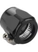 Proflow Aluminium Hex Hose Finisher Clamp 40.6mm ID, Black