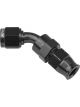 Proflow 3/8in. Tube 45 Degree To Female -06AN Hose End Tube Adapt