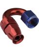 Proflow Aluminium 180 Degree Hose End Hose End For -12AN PTFE Ho