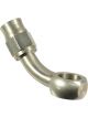 Proflow Stainless Steel Banjo Hose End 7/16 45 Degree For -03AN PTF