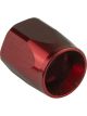 Proflow Replacement Hose End Socket Nut -12AN, Aluminium, Red