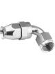 Proflow Aluminium 120 Degree Hose End Hose End For -08AN PTFE Ho
