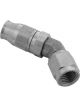 Proflow Steel 45 Degree Hose End Hose End For -03AN PTFE Hose