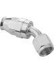 Proflow Aluminium 45 Degree Hose End Hose End For -04AN PTFE Hos