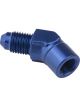 Proflow Female Adaptor 45 Degree Adaptor 1/8in. NPT To Male -04AN,