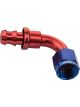 Proflow 90 Degree Push On Hose End Hose End Barb to Female-04AN