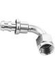 Proflow 90 Degree Push On Hose End Hose End Barb to Female-06AN,