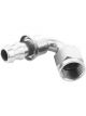 Proflow 120 Degree Push On Hose End Hose End Barb to Female-04AN,