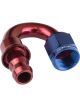 Proflow 180 Degree Push On Hose End Hose End Barb to Female-06AN