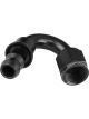 Proflow 150 Degree Push On Hose End Hose End Barb to Female-08AN,