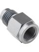 Proflow Female Adaptor 1/8in. NPT Straight To Male -03AN, Silver