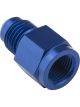 Proflow Female Adaptor 1/8in. NPT Straight To Male -04AN, Blue