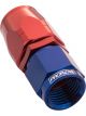 Proflow Fitting Hose End Straight Full Flow -20AN, Blue/Red