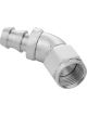 Proflow 45 Degree Fitting Hose End Full Flow Barb to Female -06AN