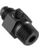 Proflow Male Adaptor 1/4in. NPT To -08AN 1/8in. NPT Gauge Port