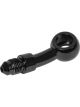 Proflow Black -03AN To 20 Degree Banjo Brake Hose End 10mm / 3/8i