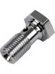 Proflow Chrome Banjo Bolt 3/8in. x 24UNF 25mm Long