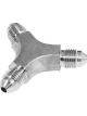 Proflow Stainless Steel Male Hose End -04AN 3 Way distribution block