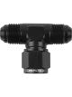 Proflow AN Tee -03AN Female Swivel Coupler Hose End On Side, Black