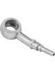 Proflow Stainless Steel Banjo Hose End 10mm 20 Degree Bend Crimp St