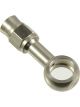 Proflow Stainless Steel Banjo Hose End 7/16 Long Straight For -03A