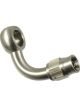 Proflow Stainless Steel Banjo Hose End 7/16 90 Degree Bend For -03A