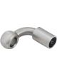 Proflow Stainless Steel Banjo Hose End 10mm 90 Degree Bend -03AN S