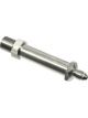 Proflow Chrome Through Frame Hose End Bulkhead 2-3/8in., 1/8in. N