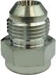 Proflow Female 5/8in. x 18 Inverted Flare To Male -08AN Steel Adapt