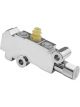 Proflow Brake Proportioning Valve, Fixed, Dual Inlet, 3 Outlets, Chro