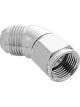 Proflow 45 Degree Full Flow Adaptor Male To Female -12AN, Polished