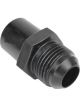 Proflow Valve Cover Breather Adaptor Hose End To -10AN, Black, For Niss