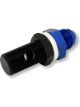 Proflow Roll Over Valve, Aluminium, Black Anodised, -8 AN, Female